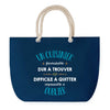 Sac de plage Bleu anse corde Un Cuisinier Formidable Homme