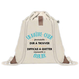 Sac à dos avec pochette Un Maître-Chien Formidable