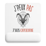 Tapis de souris ergonomique avec repose-poignet, accessoire bureau pour femme et homme, fête des pères, cadeau pas cher, idée cadeau fête des mères, secret santa, départ à la retraite, télétravail et gaming