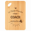 Planche bambou gravée personnalisée femme idée cadeau Fête des Mères apéro 30×20 prénom cuisine plateau fromage anniversaire noel maman mamie
