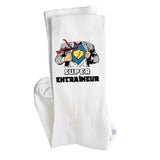 Chaussettes originales en coton, idée cadeau drôle tendance mère maman papa père mamie papi anniversaire noel 