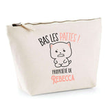 Trousse pochette de rangement maquillage Fête des Mères Mamie Famille Idée Cadeau anniversaire Noël Travail Boulot Métier Départ Retraite Collègue Femme