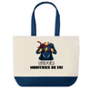 Sac Fête des Mères Mamie Famille Idée Cadeau anniversaire Noël Travail Boulot Métier Départ Retraite Collègue Femme cabas shopping plage