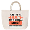 Sac Fête des Mères Mamie Famille Idée Cadeau anniversaire Noël Travail Boulot Métier Départ Retraite Collègue Femme cabas shopping plage