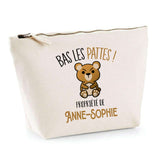 Trousse pochette de rangement maquillage Fête des Mères Mamie Famille Idée Cadeau anniversaire Noël Travail Boulot Métier Départ Retraite Collègue Femme