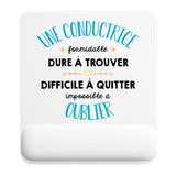 Tapis de souris ergonomique avec repose-poignet, accessoire bureau pour femme et homme, fête des pères, cadeau pas cher, idée cadeau fête des mères, secret santa, départ à la retraite, télétravail et gaming