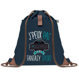 sac a dos bleu coton recycle avec pochette idee cadeau originale pour collegue ami prof ou membre de la famille cadeau mixte noel anniversaire secret santa ou depart au travail sac leger pratique et ecologique design breton moderne