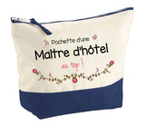 Pochette Trousse Fête des Mères Fêtes des Pères Mamie Papi Famille Idée Cadeau anniversaire Noël Travail Boulot Métier Départ Retraite Collègue Femme Homme