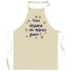 Cadeau Cuisinier cuisinière mère maman papa père mamie papi Vêtement Blouse de protection Barbecue Jardinage Tablier de Travail Tâches ménagères 