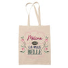 Sac Tote Bag Fête des Mères Fêtes des Pères Mamie Papi Famille Idée Cadeau anniversaire Noël Travail Boulot Métier Départ Retraite Collègue Femme Homme