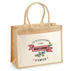 Sac Fête des Mères Mamie MAman Soeur Femme Famille Idée Cadeau anniversaire Noël Travail Boulot Métier Départ Retraite Collègue Femme cabas shopping plage