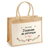 Sac Fête des Mères Mamie MAman Soeur Femme Famille Idée Cadeau anniversaire Noël Travail Boulot Métier Départ Retraite Collègue Femme cabas shopping plage