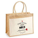 Sac Fête des Mères Mamie MAman Soeur Femme Famille Idée Cadeau anniversaire Noël Travail Boulot Métier Départ Retraite Collègue Femme cabas shopping plage