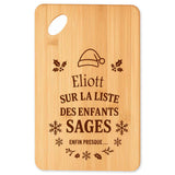 Planche à découper cadeau Noël famille amis papa maman mamie papi, idée cadeau apéro et cuisine, Secret Santa