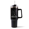 Mug isotherme Joyeux noël Clémentine cerf Noir