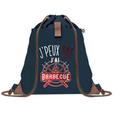 sac a dos bleu coton recycle avec pochette idee cadeau originale pour collegue ami prof ou membre de la famille cadeau mixte noel anniversaire secret santa ou depart au travail sac leger pratique et ecologique design breton moderne