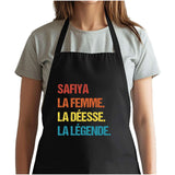 Cadeau Cuisinier cuisinière mère maman papa père mamie papi Vêtement Blouse de protection Barbecue Jardinage Tablier de Travail Tâches ménagères 