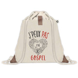 Sac à dos avec pochette J'peux pas Gospel