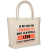 Sac Fête des Mères Mamie Famille Idée Cadeau anniversaire Noël Travail Boulot Métier Départ Retraite Collègue Femme cabas shopping plage