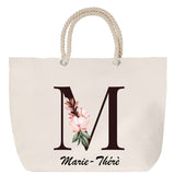 Sac Fête des Mères Mamie Famille Idée Cadeau anniversaire Noël Travail Boulot Métier Départ Retraite Collègue Femme cabas shopping plage