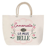 Sac Fête des Mères Mamie Famille Idée Cadeau anniversaire Noël Travail Boulot Métier Départ Retraite Collègue Femme cabas shopping plage