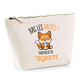 Trousse pochette de rangement maquillage Fête des Mères Mamie Famille Idée Cadeau anniversaire Noël Travail Boulot Métier Départ Retraite Collègue Femme