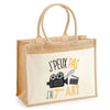 Sac Fête des Mères Mamie Famille Idée Cadeau anniversaire Noël Travail Boulot Métier Départ Retraite Collègue Femme cabas shopping plage Homme Papa Papi Pères Frère