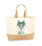 Sac Jute Fête des Mères Fêtes des Pères Mamie Papi Famille Idée Cadeau anniversaire Noël Travail Boulot Métier Départ Retraite Collègue Femme Homme