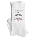 Chaussettes Futur Papa - test Ophtalmologique