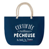 Sac de plage Bleu anse corde Certifiée meilleure Pêcheuse