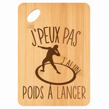 Planche bambou gravée personnalisée femme homme idée cadeau Fête des Mères Fête des Pères apéro papa maman prénom cuisine plateau fromage