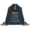 sac a dos homme bleu coton recycle avec pochette idee cadeau utile pour collegue papa ou ami cadeau homme noel anniversaire secret santa ou depart a la retraite sac durable pratique et robuste design sobre et elegant
