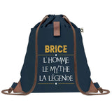 sac a dos homme bleu coton recycle avec pochette idee cadeau utile pour collegue papa ou ami cadeau homme noel anniversaire secret santa ou depart a la retraite sac durable pratique et robuste design sobre et elegant