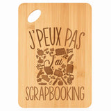 Planche bambou gravée personnalisée femme homme idée cadeau Fête des Mères Fête des Pères apéro papa maman prénom cuisine plateau fromage