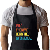 Cadeau Cuisinier cuisinière mère maman papa père mamie papi Vêtement Blouse de protection Barbecue Jardinage Tablier de Travail Tâches ménagères 