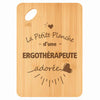 Planche bambou gravée personnalisée femme idée cadeau Fête des Mères apéro 30×20 prénom cuisine plateau fromage anniversaire noel maman mamie