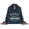 sac a dos femme bleu coton recycle avec pochette cadeau original pour collegue amie prof ou soeur idee cadeau femme noel anniversaire secret santa ou depart a la retraite sac pratique chic et ecoresponsable design breton elegant