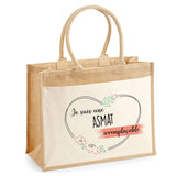 Sac Fête des Mères Mamie MAman Soeur Femme Famille Idée Cadeau anniversaire Noël Travail Boulot Métier Départ Retraite Collègue Femme cabas shopping plage