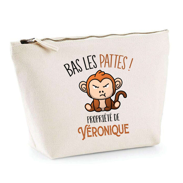 Trousse pochette de rangement maquillage Fête des Mères Mamie Famille Idée Cadeau anniversaire Noël Travail Boulot Métier Départ Retraite Collègue Femme