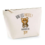 Trousse pochette de rangement maquillage Fête des Mères Mamie Famille Idée Cadeau anniversaire Noël Travail Boulot Métier Départ Retraite Collègue Femme