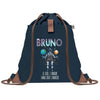 sac a dos homme bleu coton recycle avec pochette idee cadeau utile pour collegue papa ou ami cadeau homme noel anniversaire secret santa ou depart a la retraite sac durable pratique et robuste design sobre et elegant