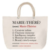 Sac Fête des Mères Mamie Famille Idée Cadeau anniversaire Noël Travail Boulot Métier Départ Retraite Collègue Femme cabas shopping plage