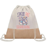 Sac Fête des Mères Mamie Cadeau anniversaire Noël Travail Métier Départ Retraite Collègue Femme Homme Fête des Pères Papa Maman Papi cabas shopping plage