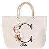Sac Fête des Mères Mamie Famille Idée Cadeau anniversaire Noël Travail Boulot Métier Départ Retraite Collègue Femme cabas shopping plage