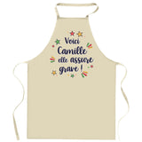 Cadeau Cuisinier cuisinière mère maman papa père mamie papi Vêtement Blouse de protection Barbecue Jardinage Tablier de Travail Tâches ménagères 