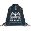 sac a dos bleu coton recycle avec pochette idee cadeau originale pour collegue ami prof ou membre de la famille cadeau mixte noel anniversaire secret santa ou depart au travail sac leger pratique et ecologique design breton moderne