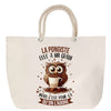 Sac Fête des Mères Mamie Famille Idée Cadeau anniversaire Noël Travail Boulot Métier Départ Retraite Collègue Femme cabas shopping plage