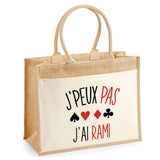 Sac Fête des Mères Mamie Famille Idée Cadeau anniversaire Noël Travail Boulot Métier Départ Retraite Collègue Femme cabas shopping plage Homme Papa Papi Pères Frère