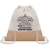 Sac Fête des Pères Papi Papa Cadeau anniversaire Noël Travail Boulot Métier Départ Retraite Collègue Homme cabas shopping plage