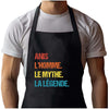 Cadeau Cuisinier cuisinière mère maman papa père mamie papi Vêtement Blouse de protection Barbecue Jardinage Tablier de Travail Tâches ménagères 